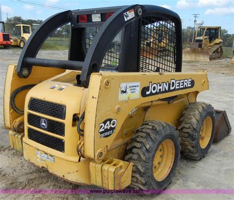 deere 240 ii skid steer loader|john deere 240 for sale.